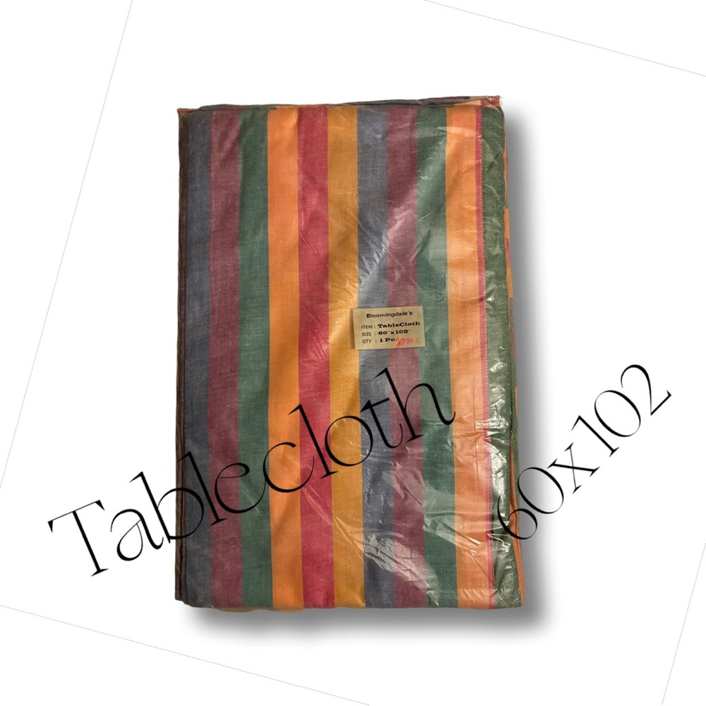 Bloomingdale's Striped Tablecloth - Multicolor